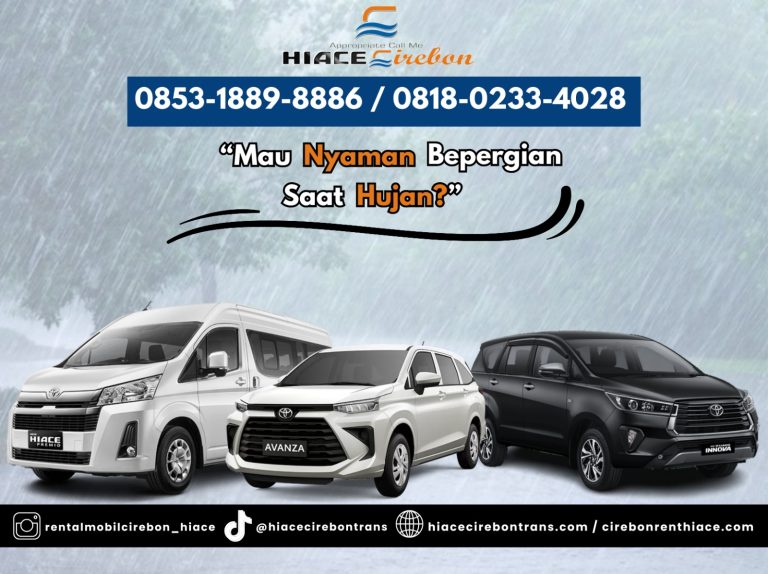 Solusi Rental Mobil Saat Hujan